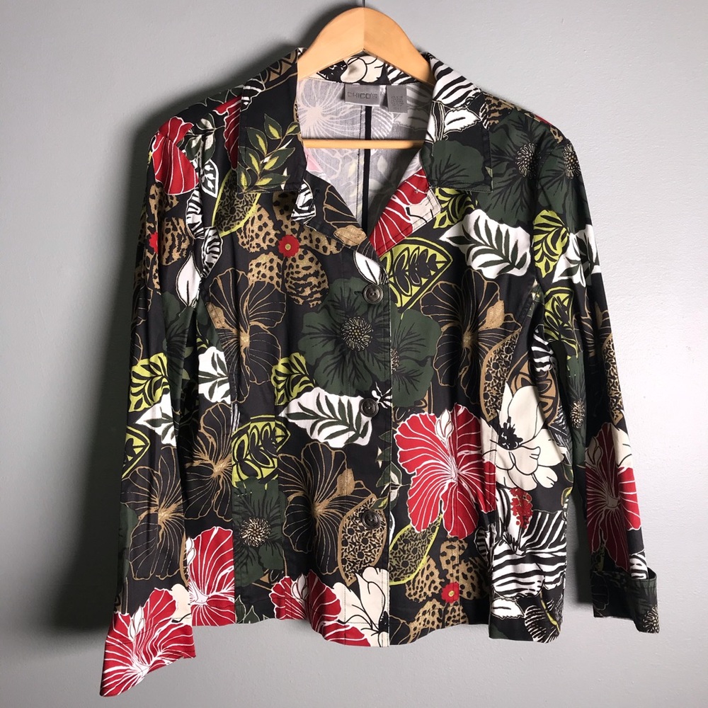 CHICO'S Safari Jacket